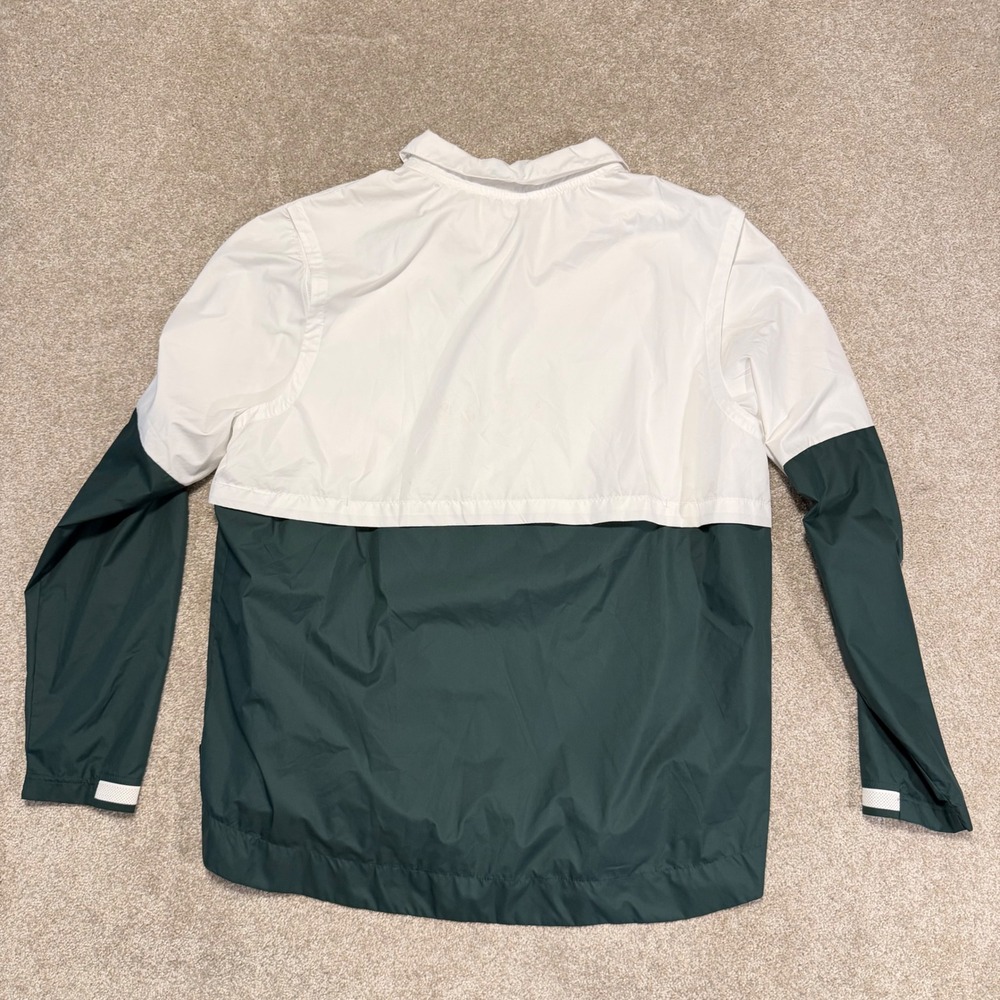 Nike Michigan State Spartans Windbreaker XL Quarter Zip Player Issued On Field - Picture 9 of 10